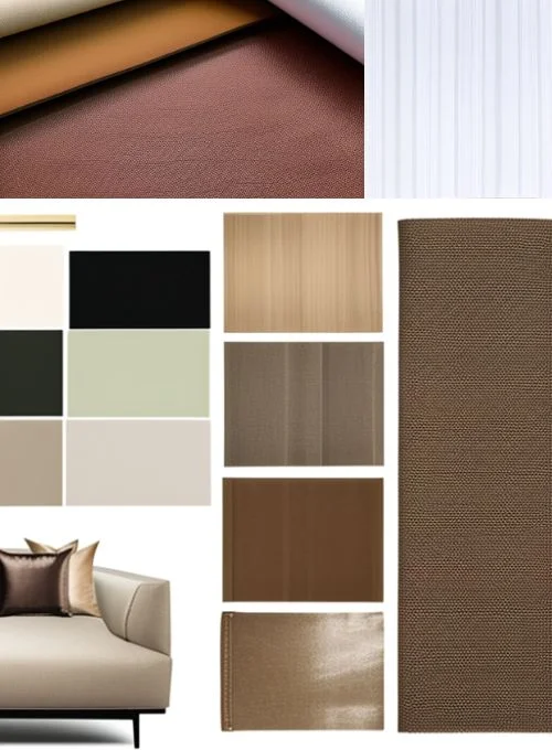 Living room mood board