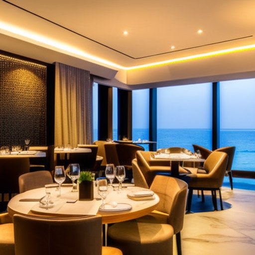The comfortable and cushioned seating options in the restaurant furniture encourage guests to relax and enjoy their meal.