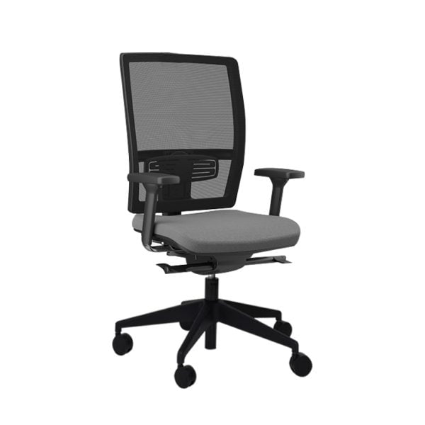 This office chair offers a combination of comfort and functionality