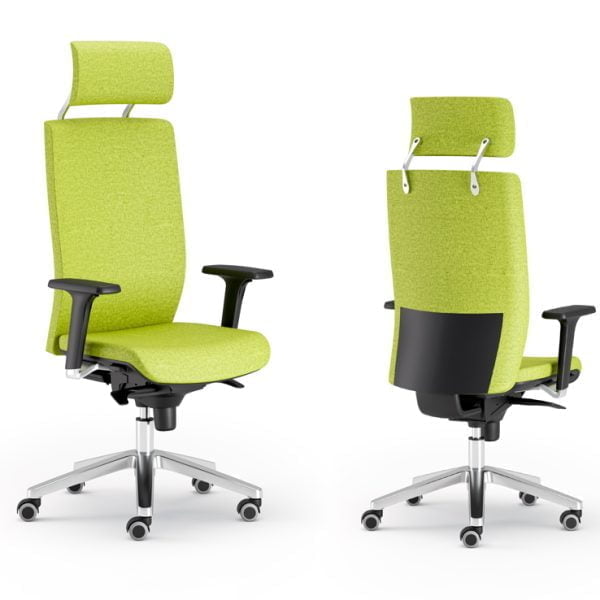 office chair on wheels for a touch of luxury and elegance.