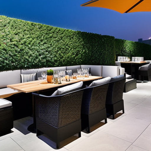 restaurant interior design images showcase a modern and minimalist aesthetic, with clean lines and sleek finishes