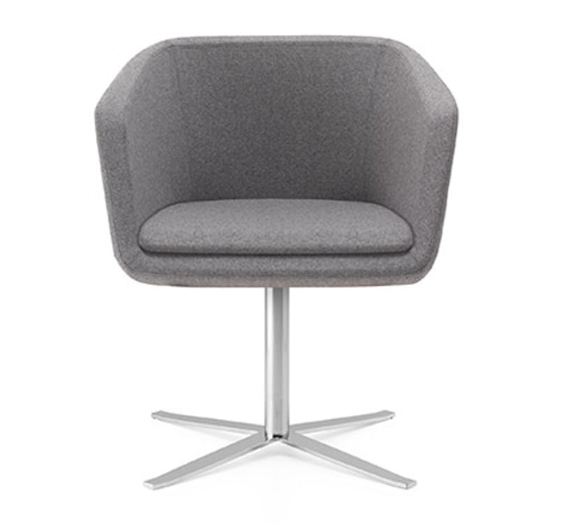 Drafting stool with adjustable height and footrest