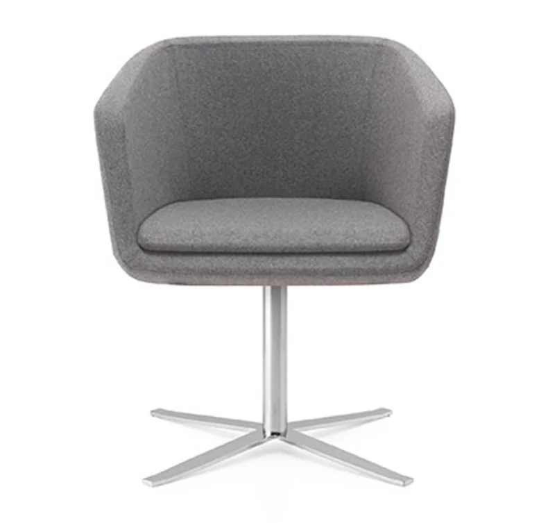 Drafting stool with adjustable height and footrest