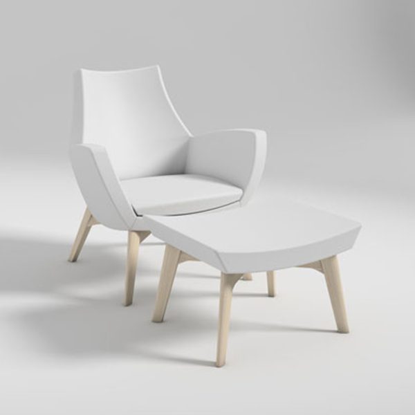 Elevate your relaxation game with our lounge armchair, boasting a perfect blend of style and coziness.