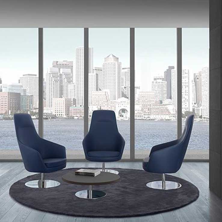 Embrace sleek style and relaxation with our modern armchair, a perfect addition to any room.