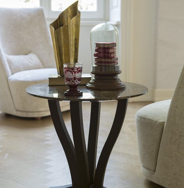 Interior design with a coffee table