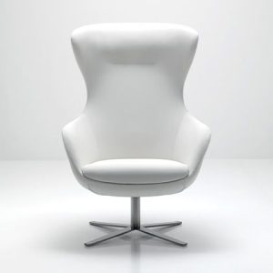 Main egg-shaped lounge chair