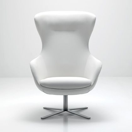 Main egg-shaped lounge chair