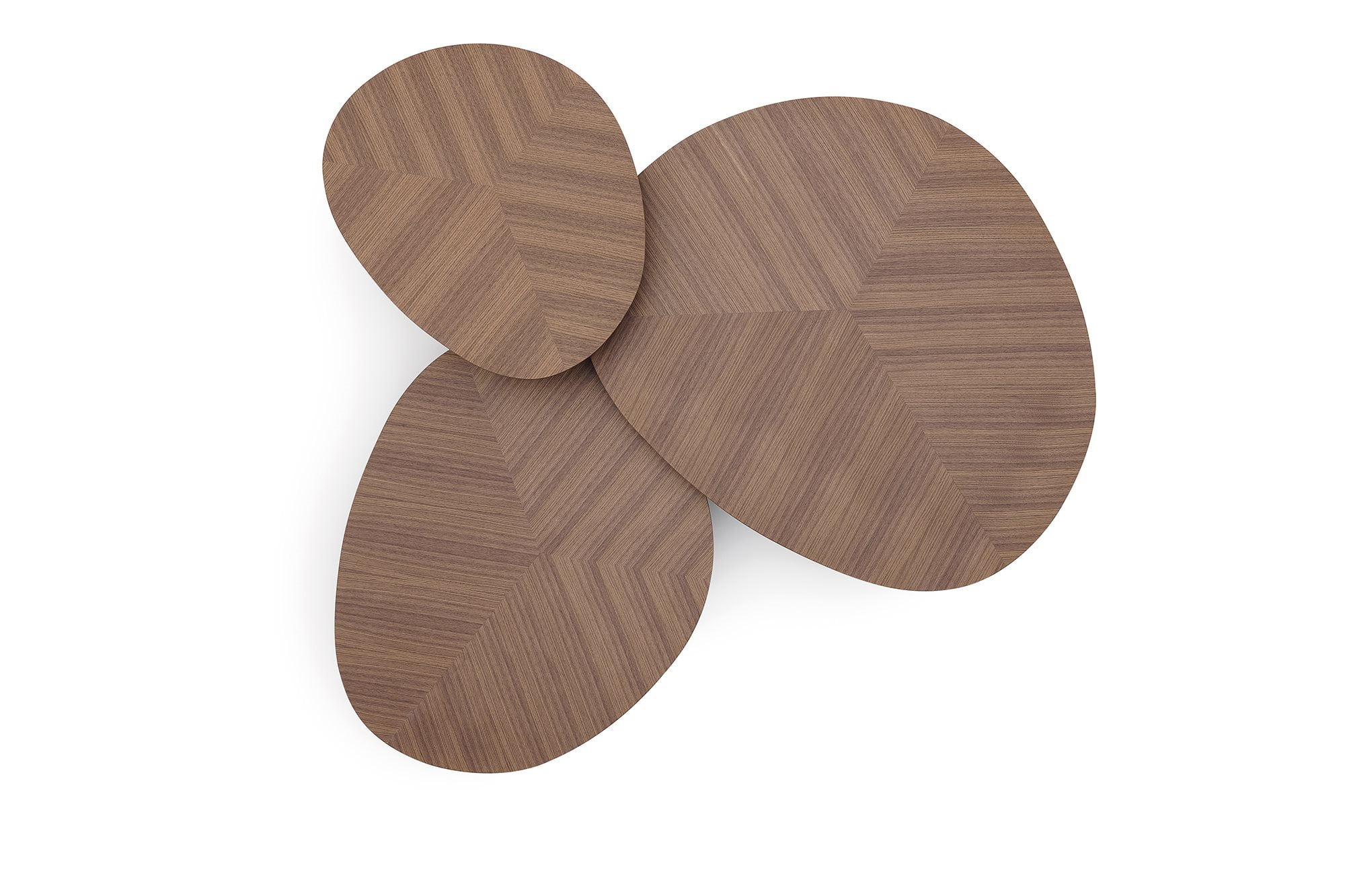 Nice coffee table set made of wood