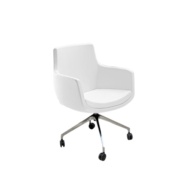 Rolling office chair with smooth movement for easy mobility