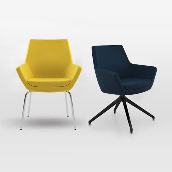 armchair, featuring a mesmerizing geometric motif that radiates modern elegance.