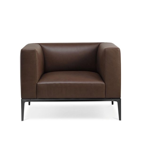 leather armchair