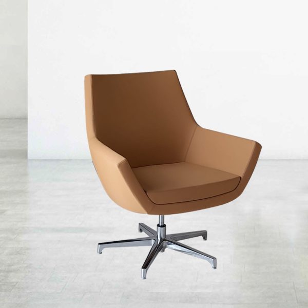 modern design with our armchair, adorned with a geometric motif that captures contemporary flair.