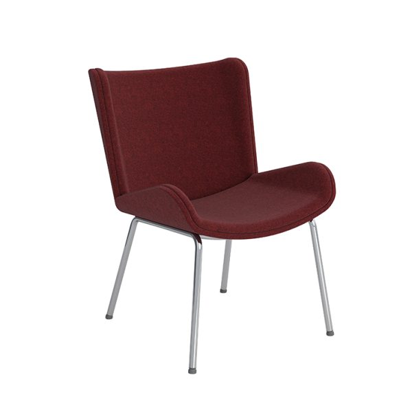 office chair, equipped with a rotatable metal leg base