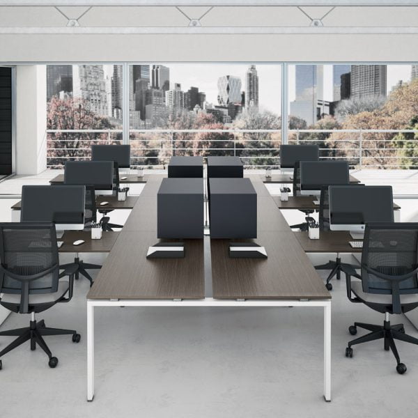 Working station for 6 employees