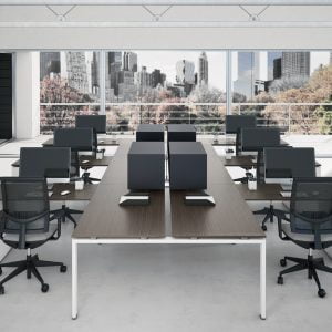 Working station for 6 employees
