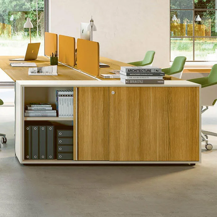 Middle height cabinet for office storage