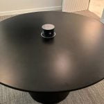 Round table with fixtures