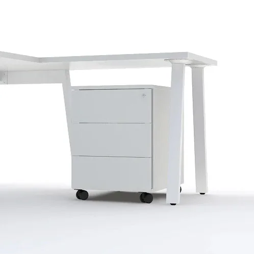 Simple drawer unut for staying under a desk