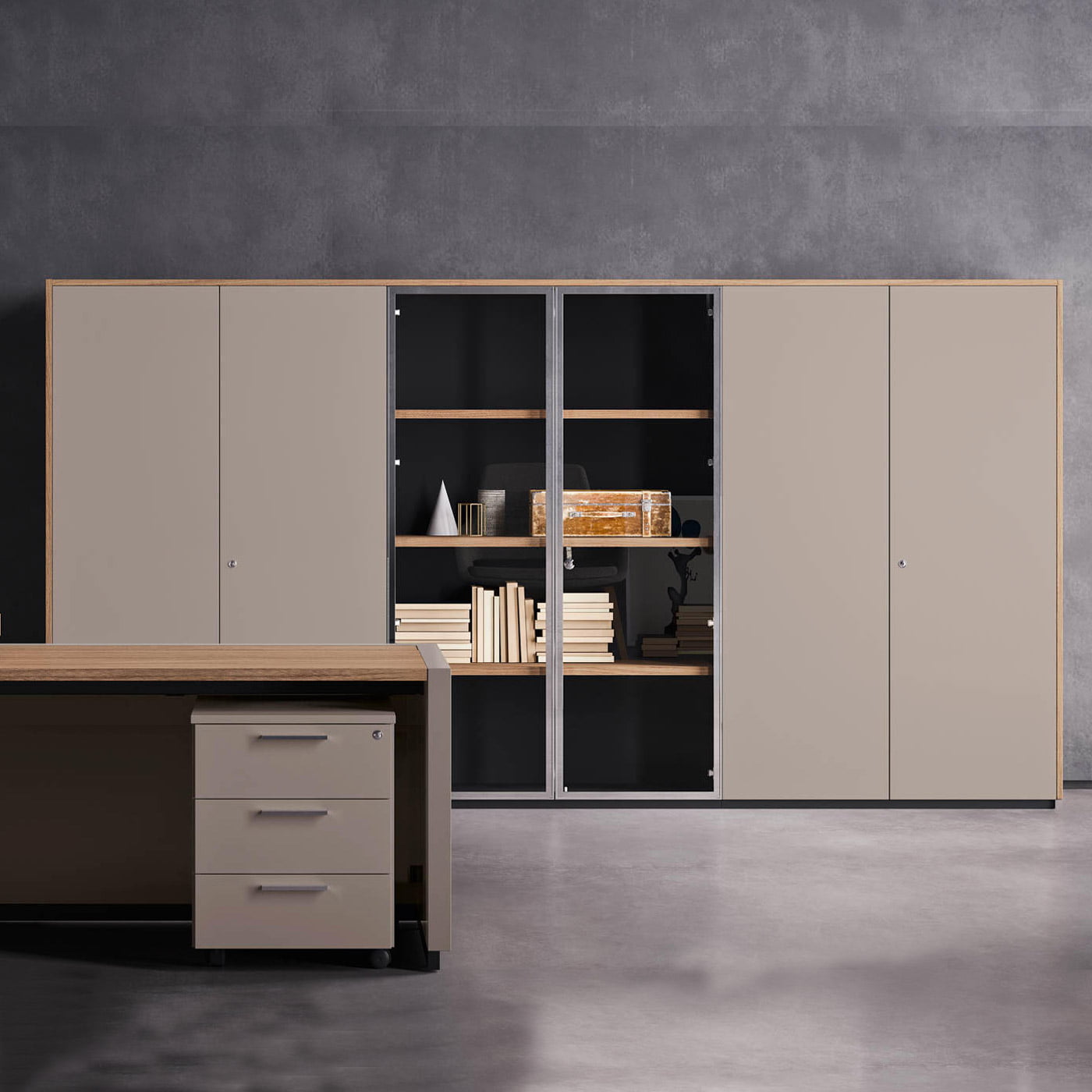 Tall storage cabinets