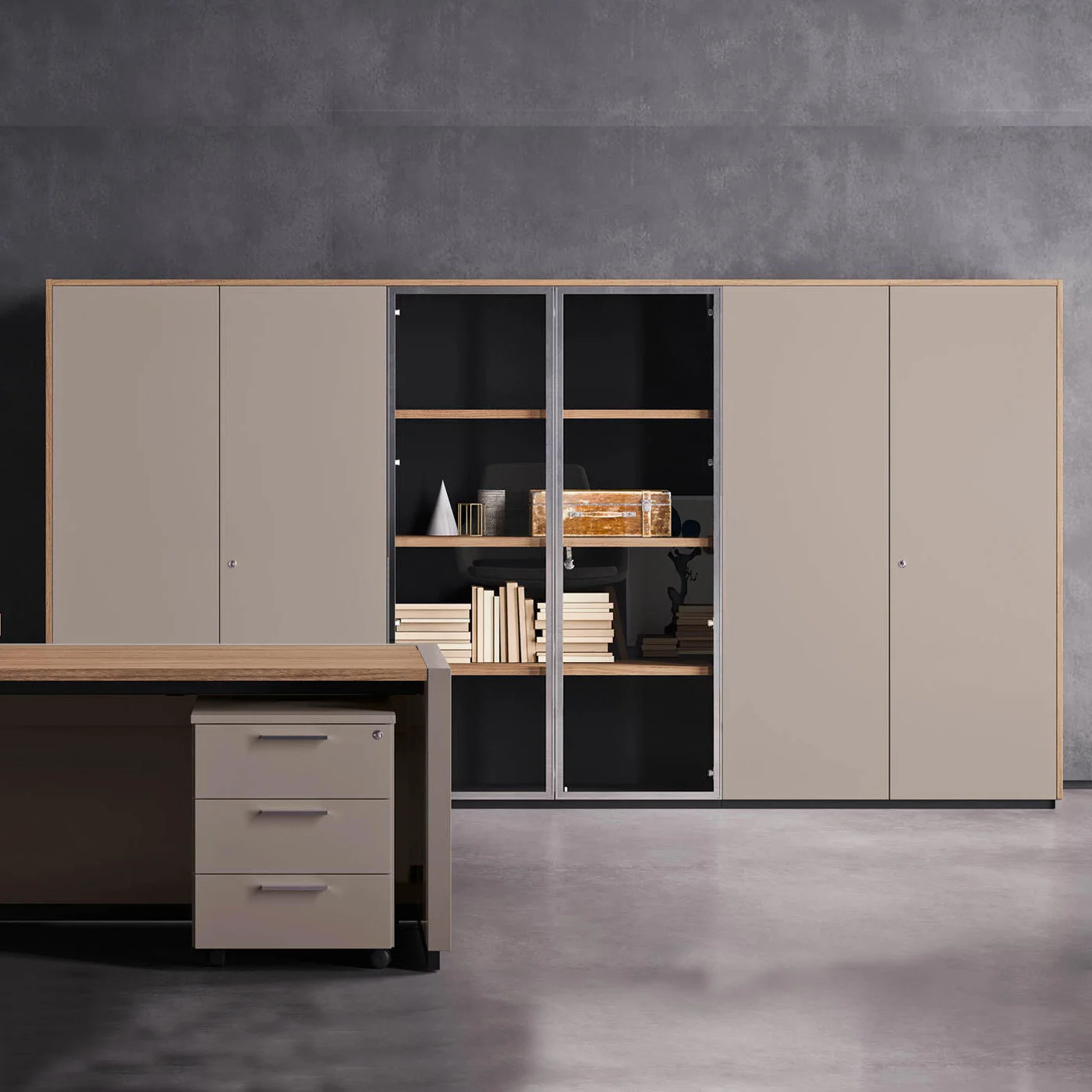 Tall storage cabinets