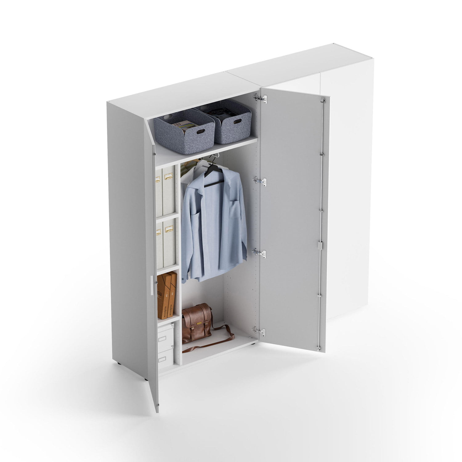 White Tall cabinet