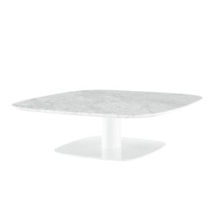 White marble top coffee table