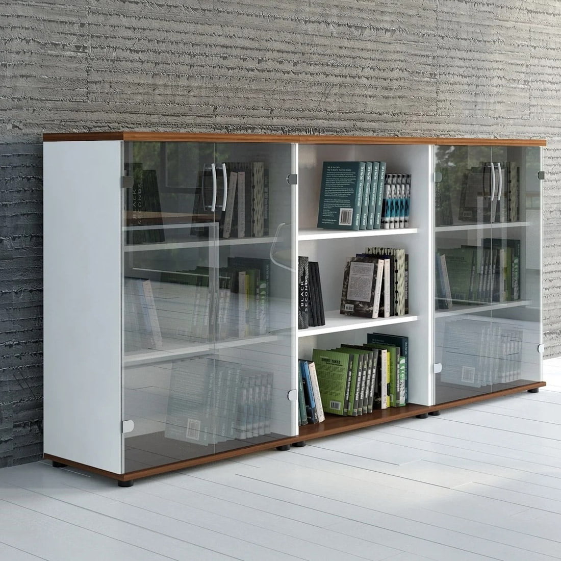glass shutter cabinets