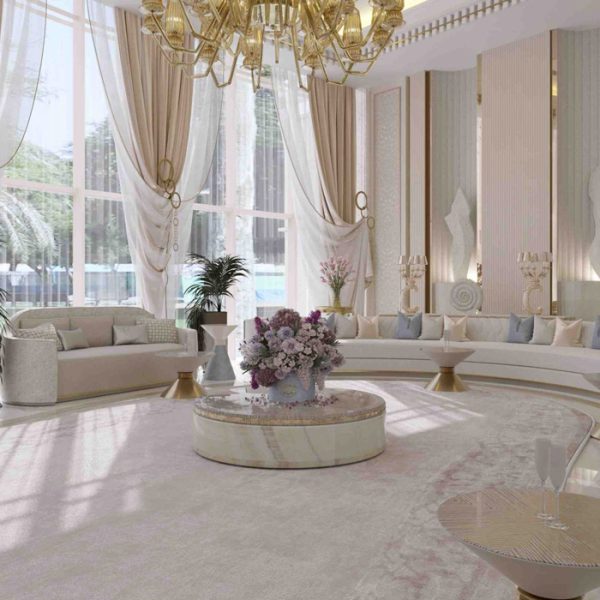 Modern Arabic Majlis Interior Design in Dubai UAE | ICF
