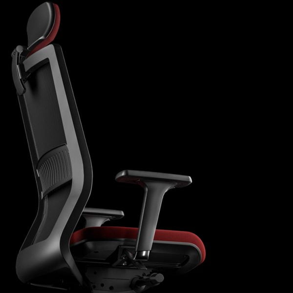 Stay comfortable and focused during long work hours with our adjustable office chair equipped with smooth-rolling wheels.