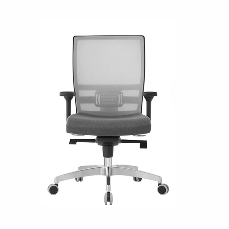 Nice Gray office chair on wheels