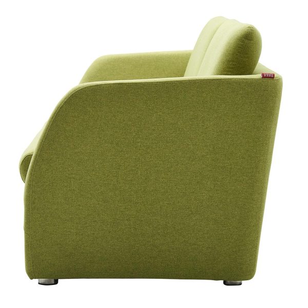 contemporary style soga with slight sloped profile