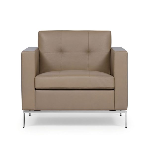 leather armchair