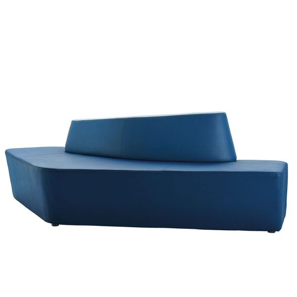 Leather modular sofas