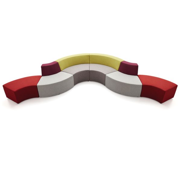 curved modular seating sofas