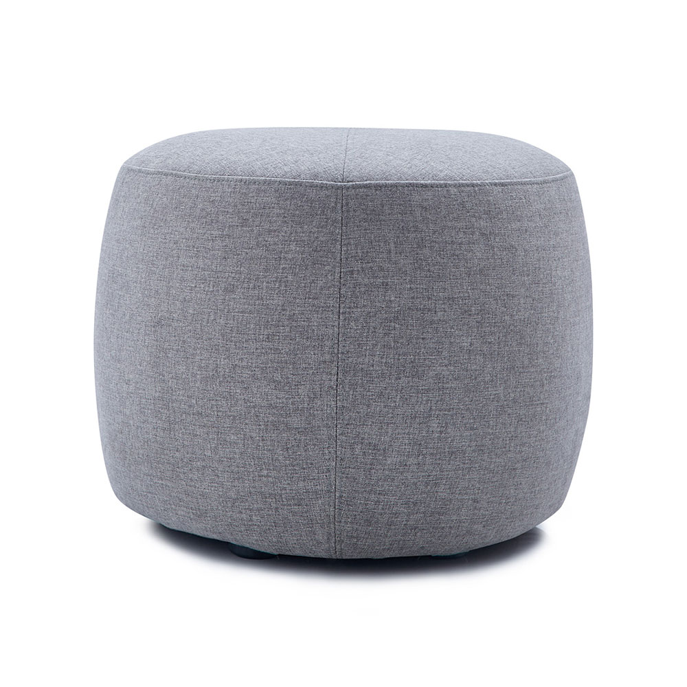 gray pouf