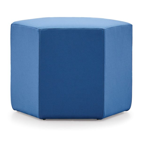 pentagon shaped pouf