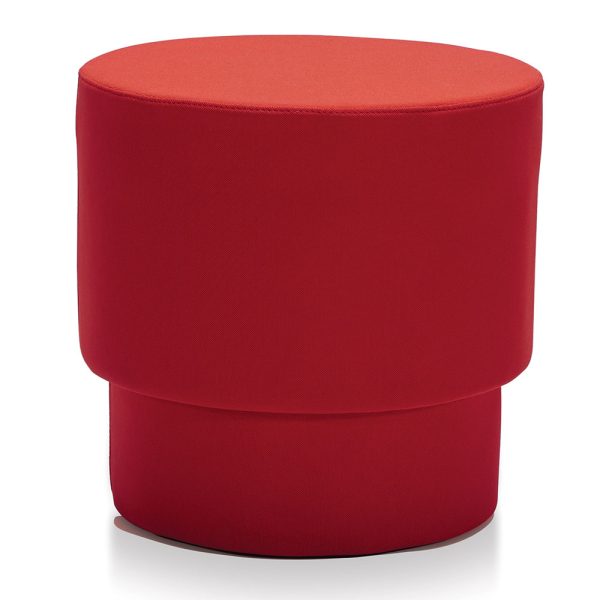 red pouf