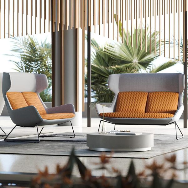A blend of modern style and coziness.