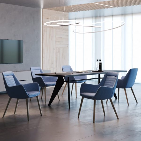 A meetign room with chairs