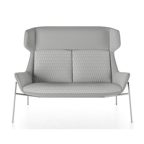 A modern sofa for a chic living space.
