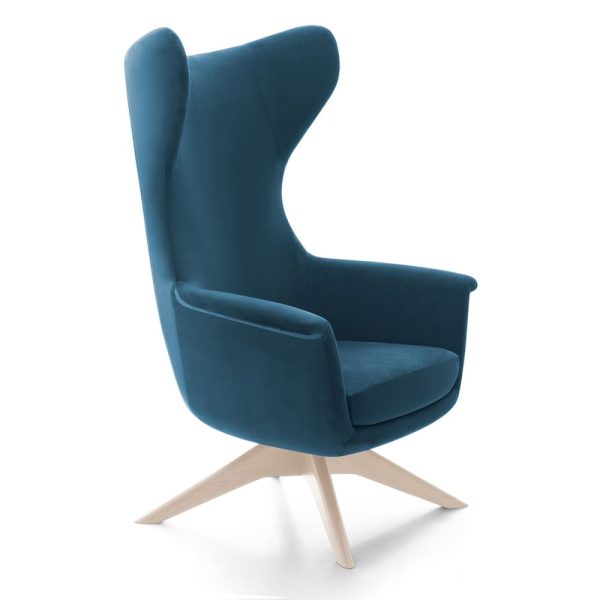 A stylish large chair