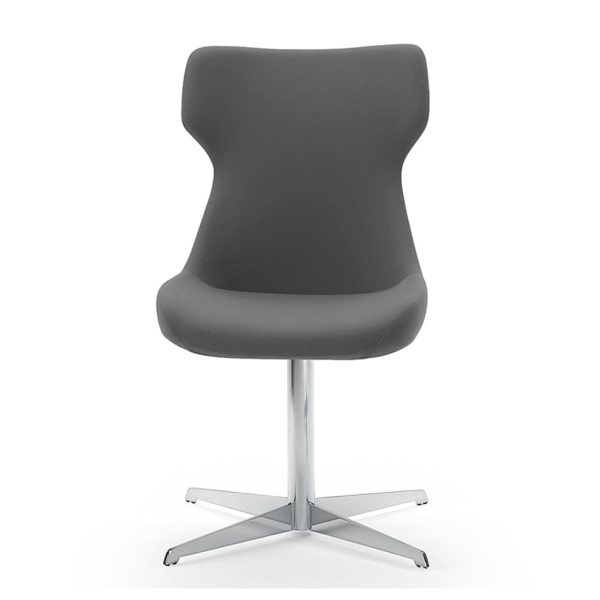 Contemporary armchair with clean lines