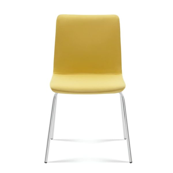 Soft, padded seat with clean lines