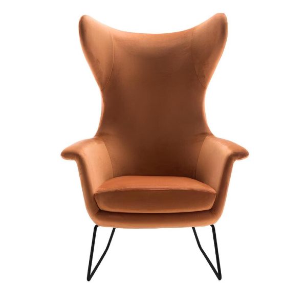 The plush seat is perfect for relaxation