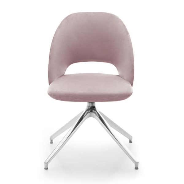 The soft brown upholstery adds a touch of sophistication