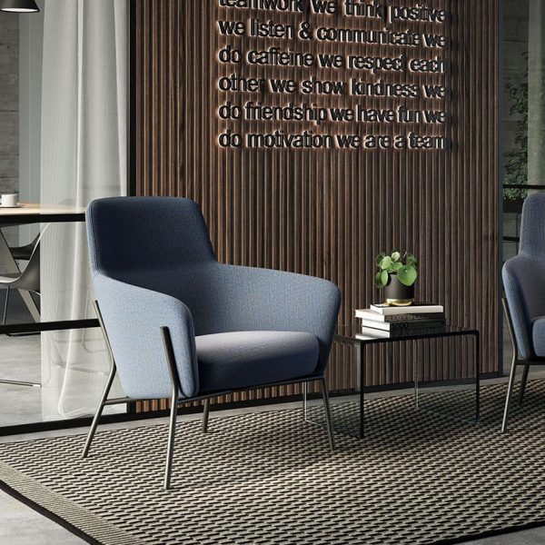 This cozy recliner is ideal for unwinding