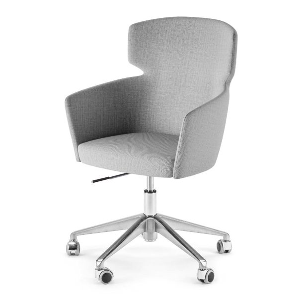 This modern ash lounge chair offers sleek, contemporary style