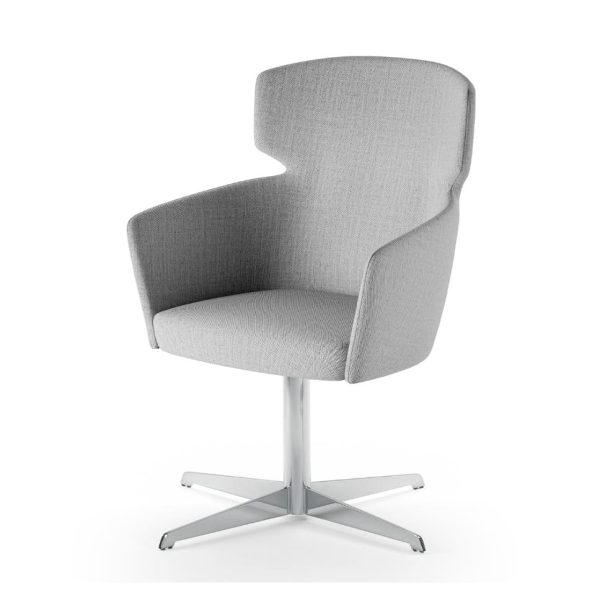 This refined smoke lounger combines modern style and comfort