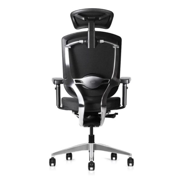 Built-in lumbar support helps maintain proper posture and reduce back pain